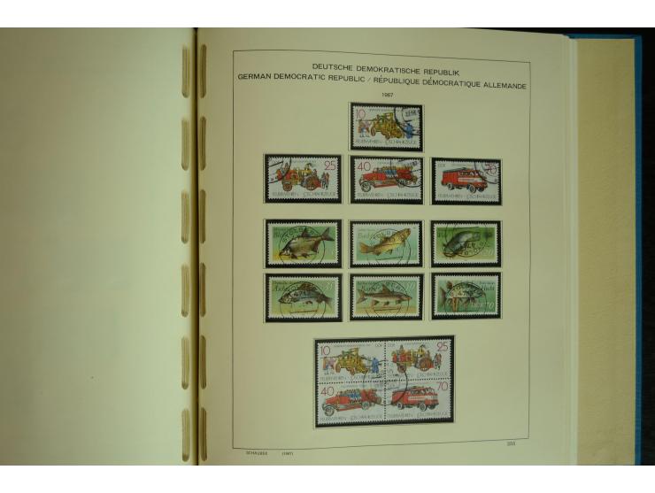 1945/2012, ungebrauchte/postfrische und gestempelte Sammlung, dabei Bizone mit besseren u.a. Mi.-Nr. 93I XG gestempelt mit Fo