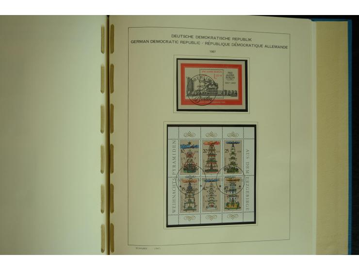 1945/2012, ungebrauchte/postfrische und gestempelte Sammlung, dabei Bizone mit besseren u.a. Mi.-Nr. 93I XG gestempelt mit Fo