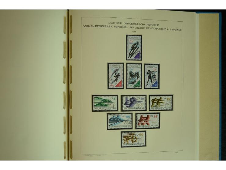 1945/2012, ungebrauchte/postfrische und gestempelte Sammlung, dabei Bizone mit besseren u.a. Mi.-Nr. 93I XG gestempelt mit Fo