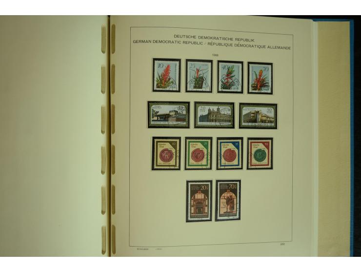 1945/2012, ungebrauchte/postfrische und gestempelte Sammlung, dabei Bizone mit besseren u.a. Mi.-Nr. 93I XG gestempelt mit Fo