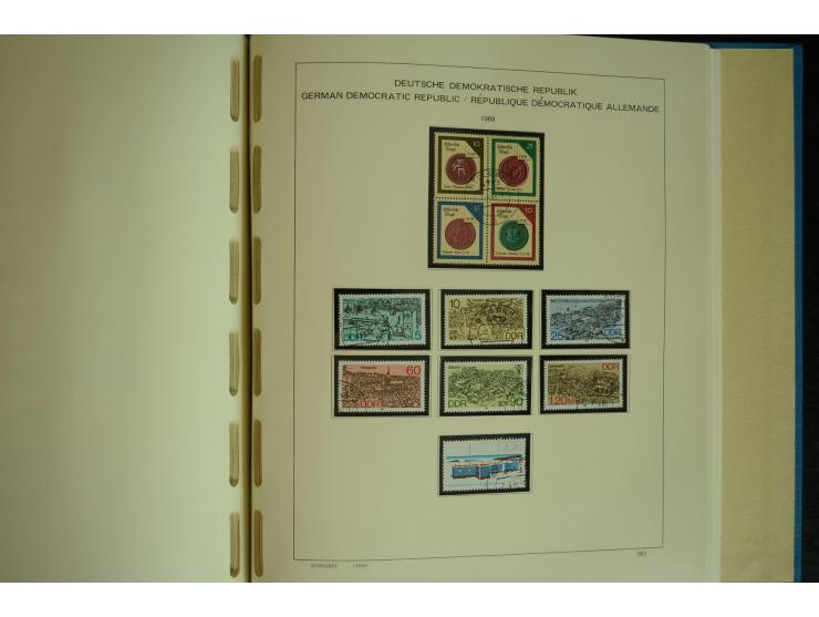 1945/2012, ungebrauchte/postfrische und gestempelte Sammlung, dabei Bizone mit besseren u.a. Mi.-Nr. 93I XG gestempelt mit Fo