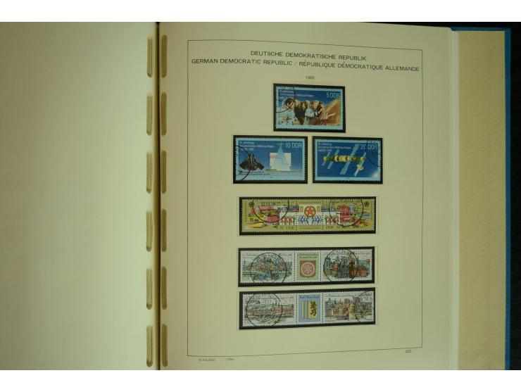 1945/2012, ungebrauchte/postfrische und gestempelte Sammlung, dabei Bizone mit besseren u.a. Mi.-Nr. 93I XG gestempelt mit Fo