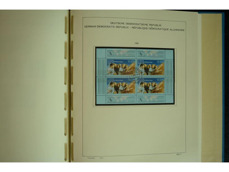 1945/2012, ungebrauchte/postfrische und gestempelte Sammlung, dabei Bizone mit besseren u.a. Mi.-Nr. 93I XG gestempelt mit Fo