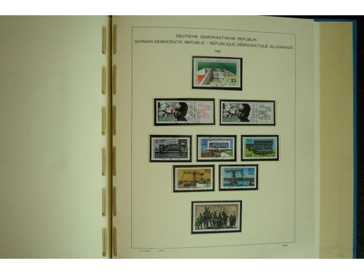 1945/2012, ungebrauchte/postfrische und gestempelte Sammlung, dabei Bizone mit besseren u.a. Mi.-Nr. 93I XG gestempelt mit Fo
