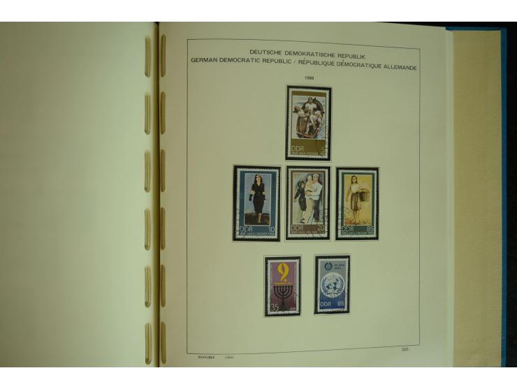 1945/2012, ungebrauchte/postfrische und gestempelte Sammlung, dabei Bizone mit besseren u.a. Mi.-Nr. 93I XG gestempelt mit Fo