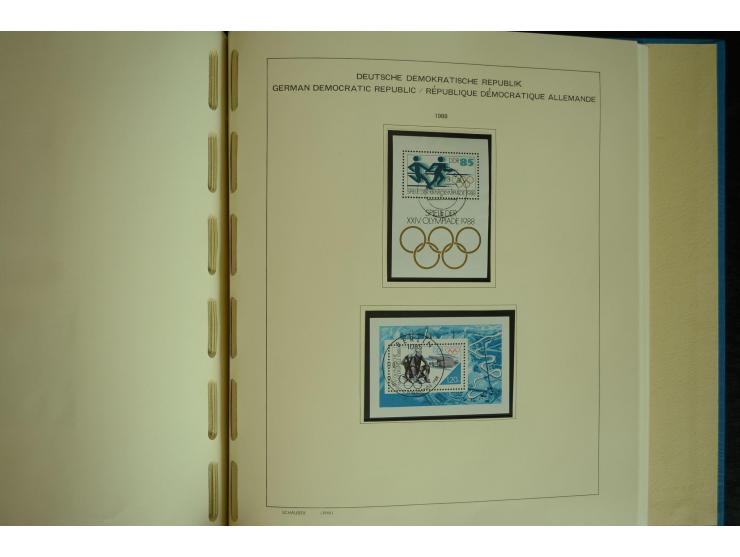 1945/2012, ungebrauchte/postfrische und gestempelte Sammlung, dabei Bizone mit besseren u.a. Mi.-Nr. 93I XG gestempelt mit Fo