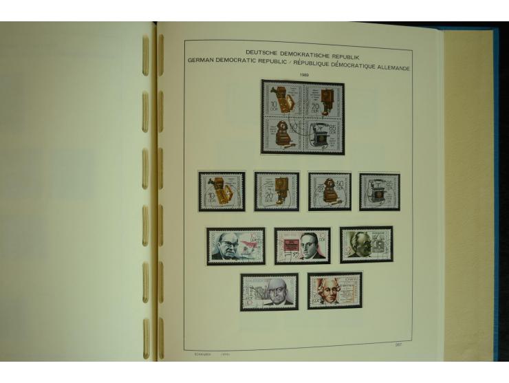 1945/2012, ungebrauchte/postfrische und gestempelte Sammlung, dabei Bizone mit besseren u.a. Mi.-Nr. 93I XG gestempelt mit Fo