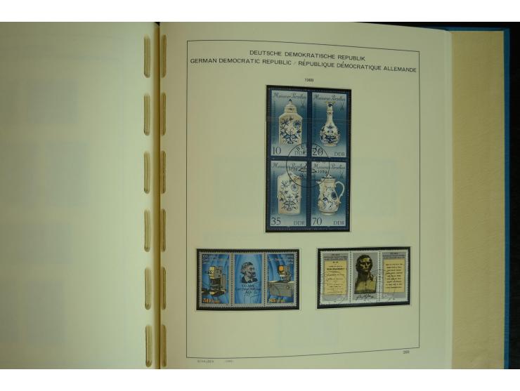 1945/2012, ungebrauchte/postfrische und gestempelte Sammlung, dabei Bizone mit besseren u.a. Mi.-Nr. 93I XG gestempelt mit Fo