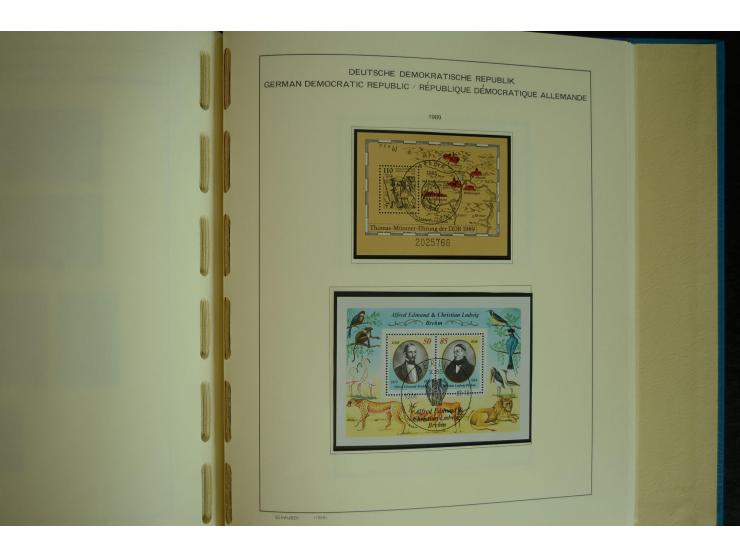1945/2012, ungebrauchte/postfrische und gestempelte Sammlung, dabei Bizone mit besseren u.a. Mi.-Nr. 93I XG gestempelt mit Fo