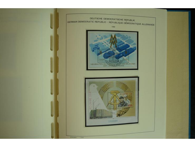 1945/2012, ungebrauchte/postfrische und gestempelte Sammlung, dabei Bizone mit besseren u.a. Mi.-Nr. 93I XG gestempelt mit Fo
