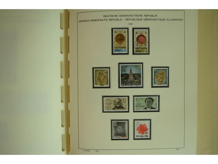 1945/2012, ungebrauchte/postfrische und gestempelte Sammlung, dabei Bizone mit besseren u.a. Mi.-Nr. 93I XG gestempelt mit Fo