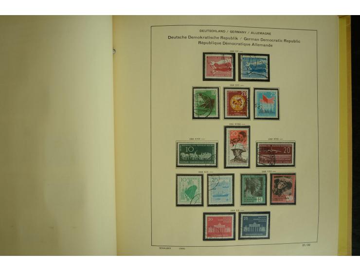 1945/2012, ungebrauchte/postfrische und gestempelte Sammlung, dabei Bizone mit besseren u.a. Mi.-Nr. 93I XG gestempelt mit Fo