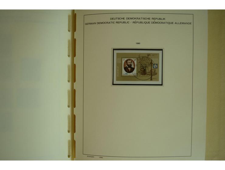 1945/2012, ungebrauchte/postfrische und gestempelte Sammlung, dabei Bizone mit besseren u.a. Mi.-Nr. 93I XG gestempelt mit Fo