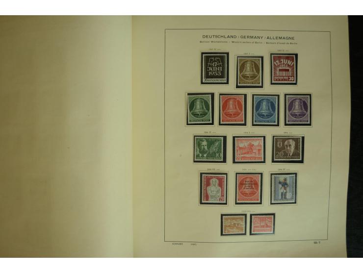 1945/2012, ungebrauchte/postfrische und gestempelte Sammlung, dabei Bizone mit besseren u.a. Mi.-Nr. 93I XG gestempelt mit Fo