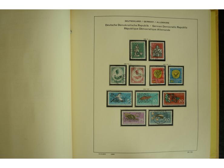 1945/2012, ungebrauchte/postfrische und gestempelte Sammlung, dabei Bizone mit besseren u.a. Mi.-Nr. 93I XG gestempelt mit Fo