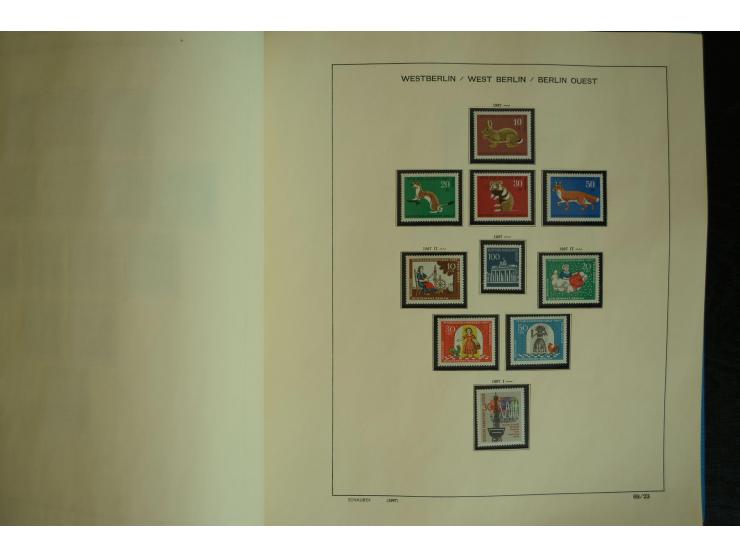 1945/2012, ungebrauchte/postfrische und gestempelte Sammlung, dabei Bizone mit besseren u.a. Mi.-Nr. 93I XG gestempelt mit Fo