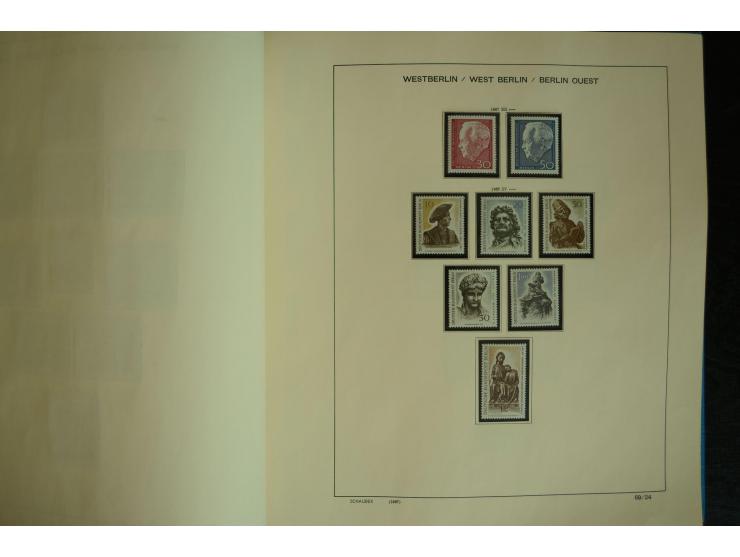 1945/2012, ungebrauchte/postfrische und gestempelte Sammlung, dabei Bizone mit besseren u.a. Mi.-Nr. 93I XG gestempelt mit Fo