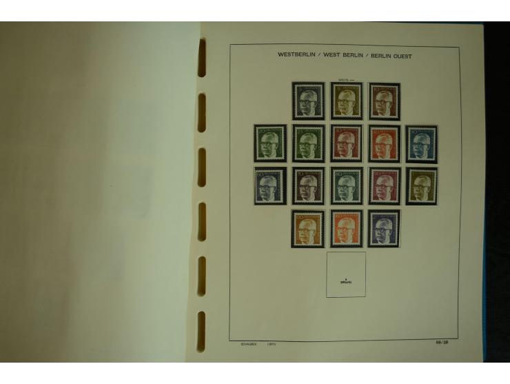 1945/2012, ungebrauchte/postfrische und gestempelte Sammlung, dabei Bizone mit besseren u.a. Mi.-Nr. 93I XG gestempelt mit Fo