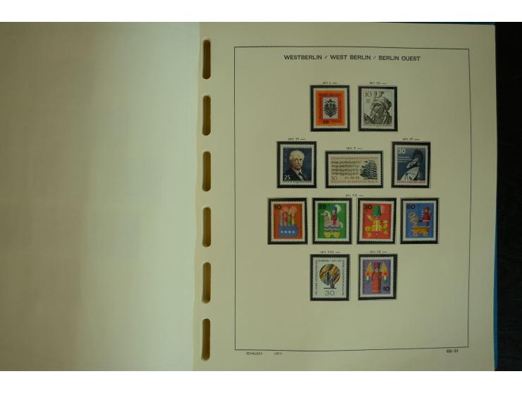 1945/2012, ungebrauchte/postfrische und gestempelte Sammlung, dabei Bizone mit besseren u.a. Mi.-Nr. 93I XG gestempelt mit Fo