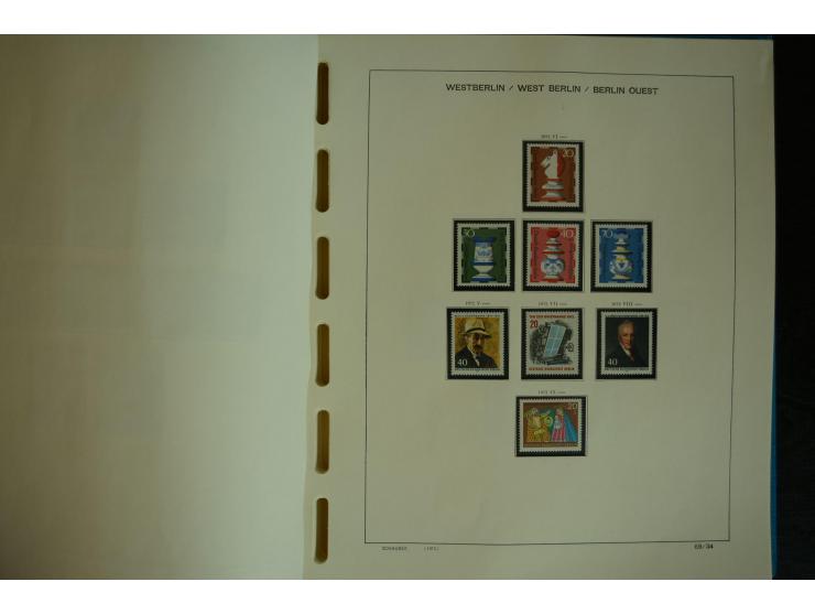 1945/2012, ungebrauchte/postfrische und gestempelte Sammlung, dabei Bizone mit besseren u.a. Mi.-Nr. 93I XG gestempelt mit Fo