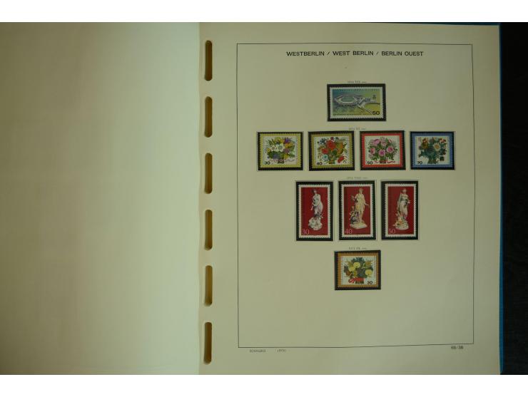 1945/2012, ungebrauchte/postfrische und gestempelte Sammlung, dabei Bizone mit besseren u.a. Mi.-Nr. 93I XG gestempelt mit Fo