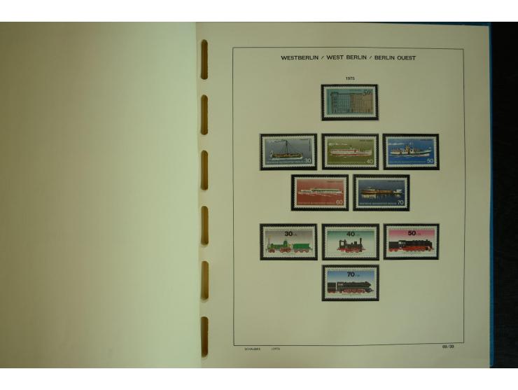 1945/2012, ungebrauchte/postfrische und gestempelte Sammlung, dabei Bizone mit besseren u.a. Mi.-Nr. 93I XG gestempelt mit Fo