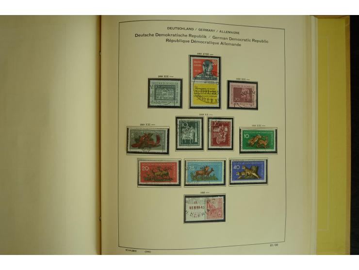 1945/2012, ungebrauchte/postfrische und gestempelte Sammlung, dabei Bizone mit besseren u.a. Mi.-Nr. 93I XG gestempelt mit Fo