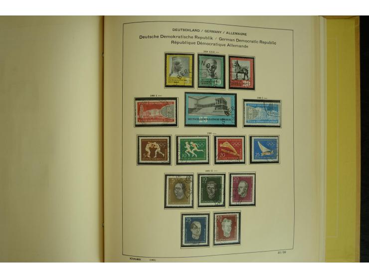 1945/2012, ungebrauchte/postfrische und gestempelte Sammlung, dabei Bizone mit besseren u.a. Mi.-Nr. 93I XG gestempelt mit Fo
