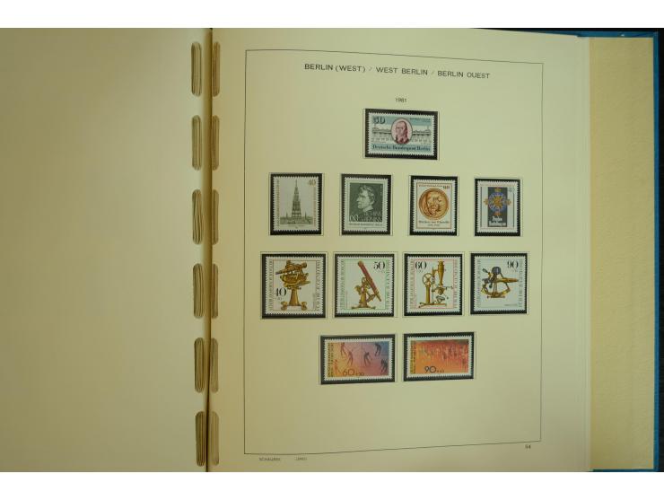1945/2012, ungebrauchte/postfrische und gestempelte Sammlung, dabei Bizone mit besseren u.a. Mi.-Nr. 93I XG gestempelt mit Fo