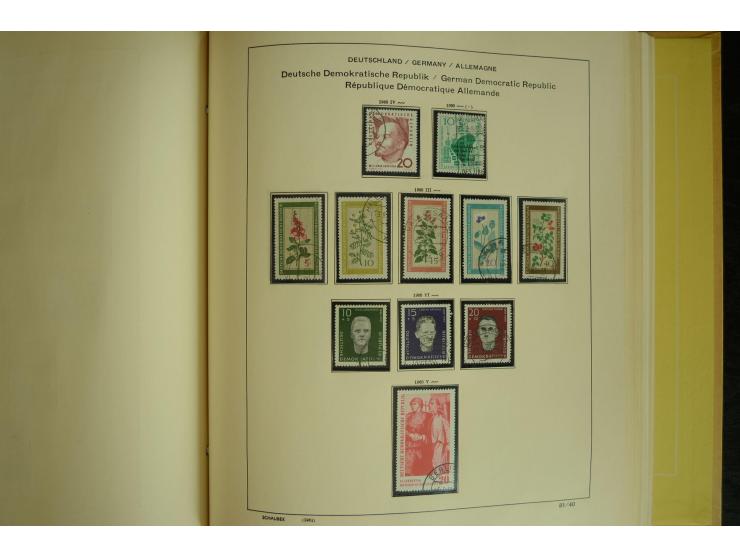 1945/2012, ungebrauchte/postfrische und gestempelte Sammlung, dabei Bizone mit besseren u.a. Mi.-Nr. 93I XG gestempelt mit Fo