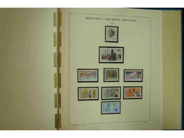 1945/2012, ungebrauchte/postfrische und gestempelte Sammlung, dabei Bizone mit besseren u.a. Mi.-Nr. 93I XG gestempelt mit Fo