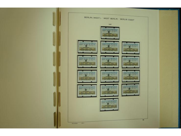 1945/2012, ungebrauchte/postfrische und gestempelte Sammlung, dabei Bizone mit besseren u.a. Mi.-Nr. 93I XG gestempelt mit Fo