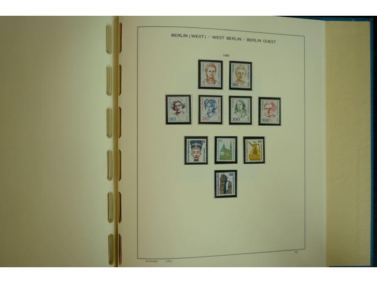 1945/2012, ungebrauchte/postfrische und gestempelte Sammlung, dabei Bizone mit besseren u.a. Mi.-Nr. 93I XG gestempelt mit Fo