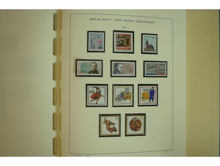 1945/2012, ungebrauchte/postfrische und gestempelte Sammlung, dabei Bizone mit besseren u.a. Mi.-Nr. 93I XG gestempelt mit Fo