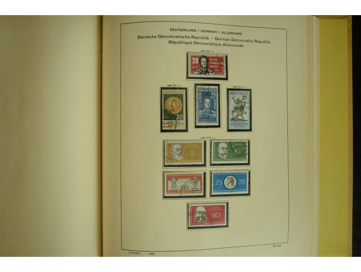1945/2012, ungebrauchte/postfrische und gestempelte Sammlung, dabei Bizone mit besseren u.a. Mi.-Nr. 93I XG gestempelt mit Fo