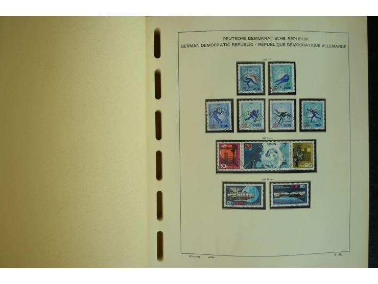 1945/2012, ungebrauchte/postfrische und gestempelte Sammlung, dabei Bizone mit besseren u.a. Mi.-Nr. 93I XG gestempelt mit Fo
