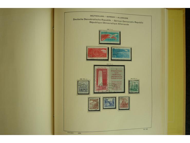 1945/2012, ungebrauchte/postfrische und gestempelte Sammlung, dabei Bizone mit besseren u.a. Mi.-Nr. 93I XG gestempelt mit Fo