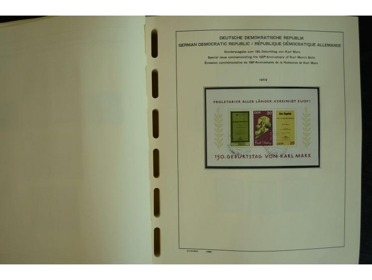 1945/2012, ungebrauchte/postfrische und gestempelte Sammlung, dabei Bizone mit besseren u.a. Mi.-Nr. 93I XG gestempelt mit Fo