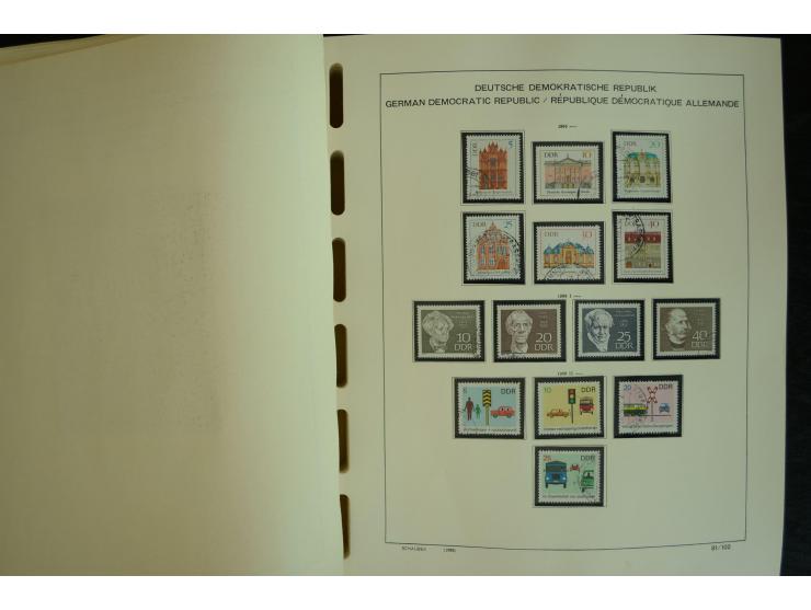 1945/2012, ungebrauchte/postfrische und gestempelte Sammlung, dabei Bizone mit besseren u.a. Mi.-Nr. 93I XG gestempelt mit Fo