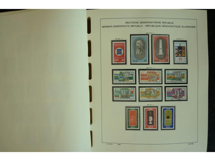 1945/2012, ungebrauchte/postfrische und gestempelte Sammlung, dabei Bizone mit besseren u.a. Mi.-Nr. 93I XG gestempelt mit Fo