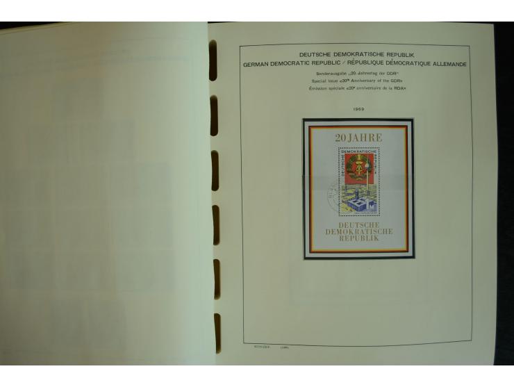 1945/2012, ungebrauchte/postfrische und gestempelte Sammlung, dabei Bizone mit besseren u.a. Mi.-Nr. 93I XG gestempelt mit Fo