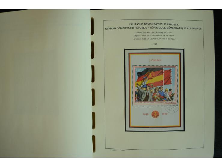 1945/2012, ungebrauchte/postfrische und gestempelte Sammlung, dabei Bizone mit besseren u.a. Mi.-Nr. 93I XG gestempelt mit Fo