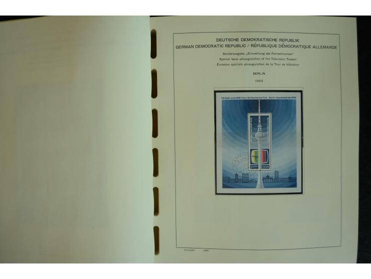 1945/2012, ungebrauchte/postfrische und gestempelte Sammlung, dabei Bizone mit besseren u.a. Mi.-Nr. 93I XG gestempelt mit Fo