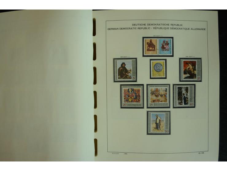 1945/2012, ungebrauchte/postfrische und gestempelte Sammlung, dabei Bizone mit besseren u.a. Mi.-Nr. 93I XG gestempelt mit Fo