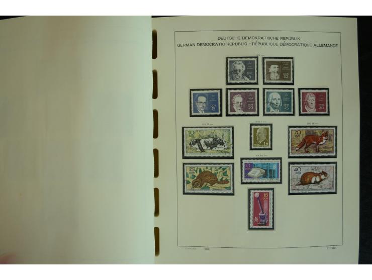 1945/2012, ungebrauchte/postfrische und gestempelte Sammlung, dabei Bizone mit besseren u.a. Mi.-Nr. 93I XG gestempelt mit Fo