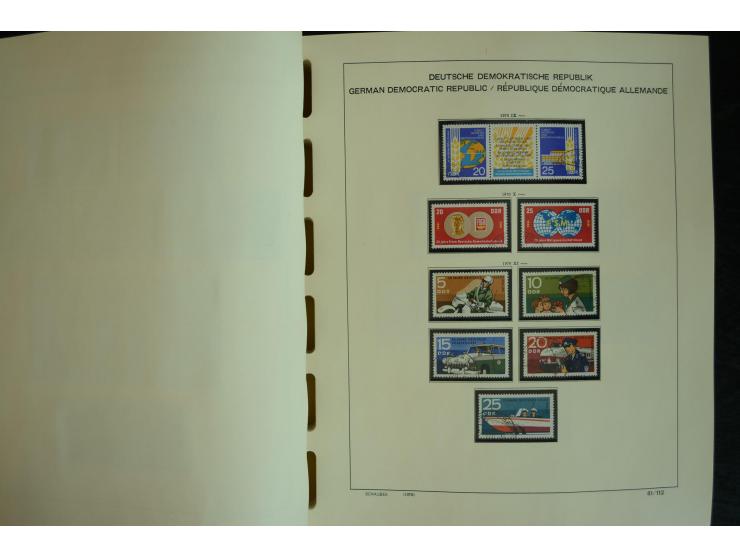 1945/2012, ungebrauchte/postfrische und gestempelte Sammlung, dabei Bizone mit besseren u.a. Mi.-Nr. 93I XG gestempelt mit Fo