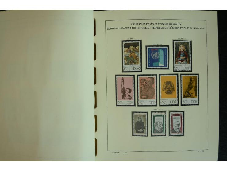 1945/2012, ungebrauchte/postfrische und gestempelte Sammlung, dabei Bizone mit besseren u.a. Mi.-Nr. 93I XG gestempelt mit Fo