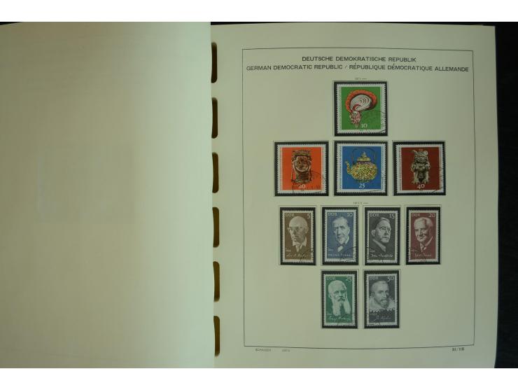 1945/2012, ungebrauchte/postfrische und gestempelte Sammlung, dabei Bizone mit besseren u.a. Mi.-Nr. 93I XG gestempelt mit Fo