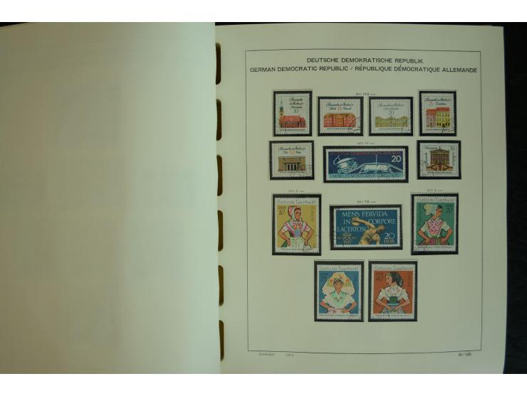1945/2012, ungebrauchte/postfrische und gestempelte Sammlung, dabei Bizone mit besseren u.a. Mi.-Nr. 93I XG gestempelt mit Fo