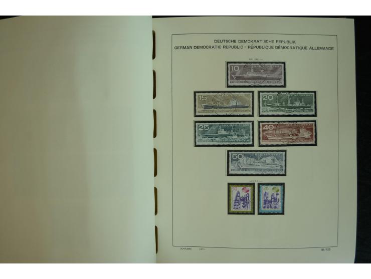 1945/2012, ungebrauchte/postfrische und gestempelte Sammlung, dabei Bizone mit besseren u.a. Mi.-Nr. 93I XG gestempelt mit Fo